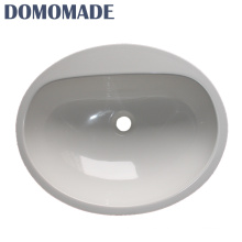Small size acrylic round sanitary ware toilet bathroom basin stone basins wash sink